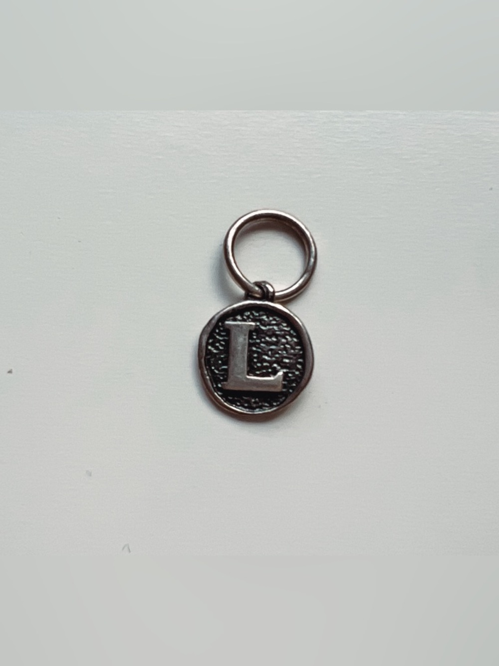 Grace&Heart Sterling Silver L Charm